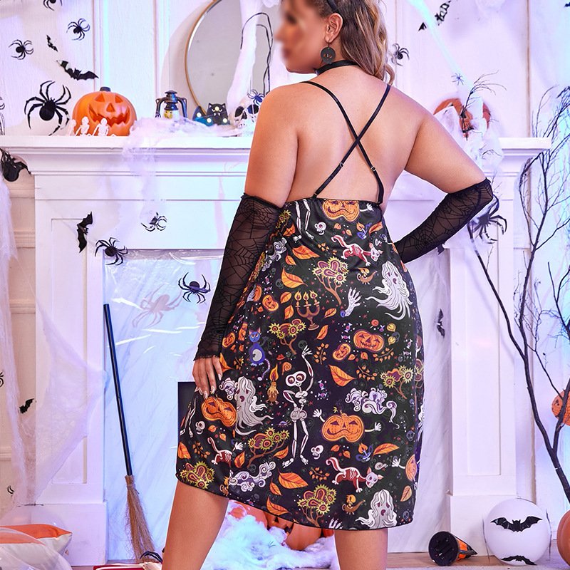 Ensemble Lingerie Halloween Violet – La Subtilité - Image 3