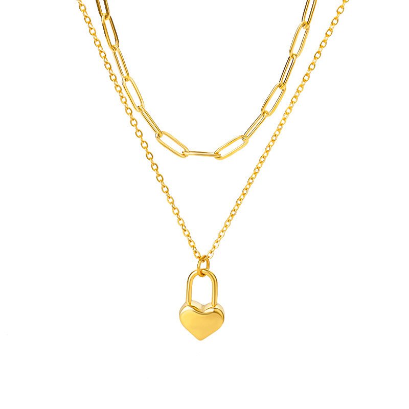Collier Multirangs Cœur – La Subtilité - Image 2
