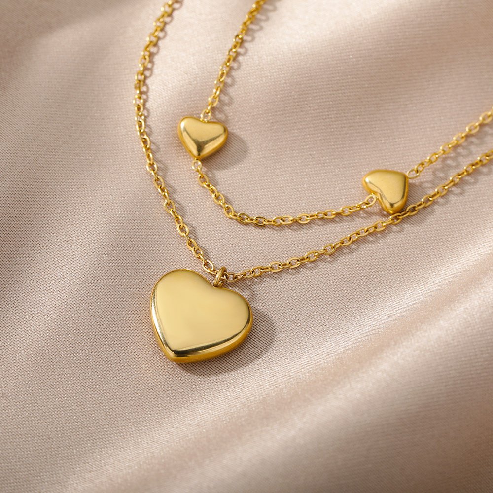 Collier Multirangs Cœur – La Subtilité - Image 8