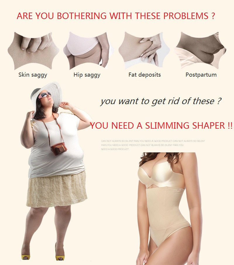 Women Butt Lifter Slimming Tummy Control Panties Wedding Dress G-string Body Shaper High Waist Trainer Sexy Thong Knicker - Image 2