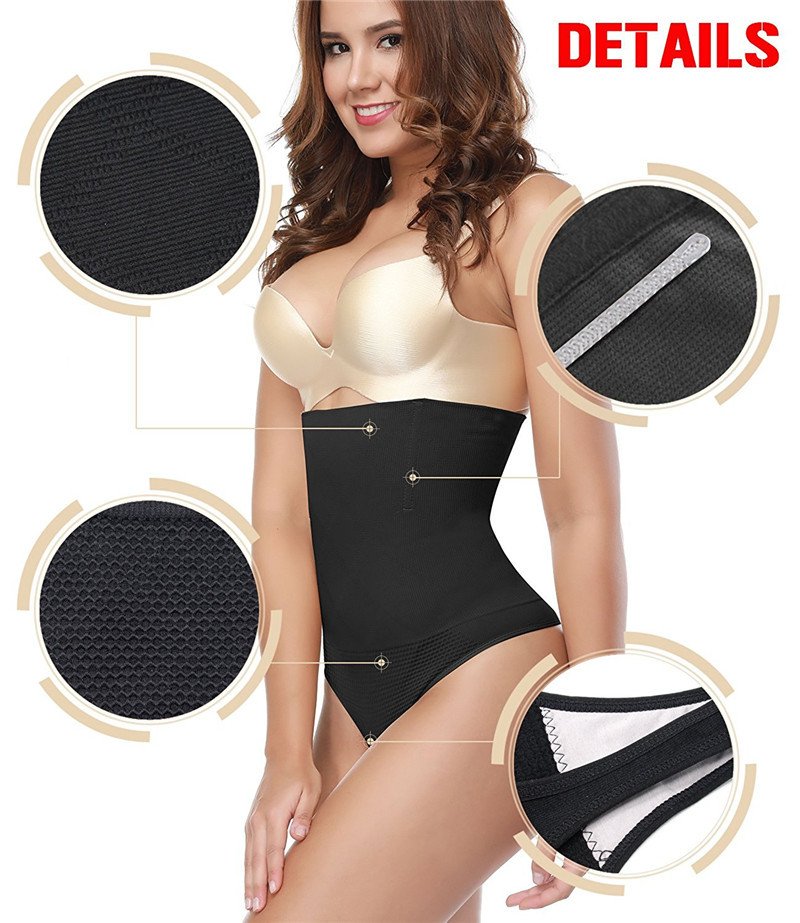 Women Butt Lifter Slimming Tummy Control Panties Wedding Dress G-string Body Shaper High Waist Trainer Sexy Thong Knicker - Image 3